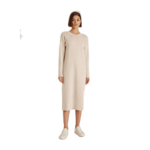 Breathable Comfortable Long V-Neck Sweater Maxi Dress